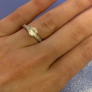 *LaborDay SALE* 3 carat Diamond Engagement Ring